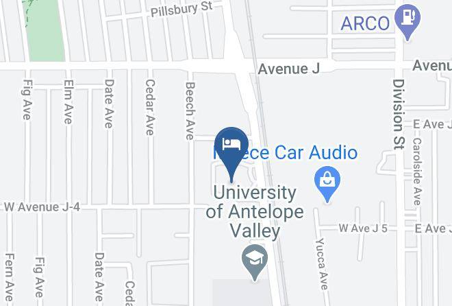 Los Angeles - Shadow Park Inns & Suites Maps
