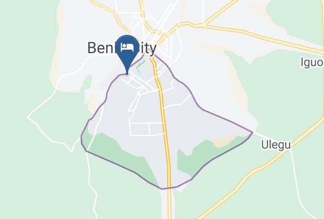 Benin City - Shadows Hotel Maps