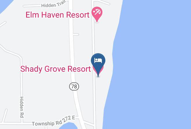 Otter Tail - Shady Grove Resort Maps