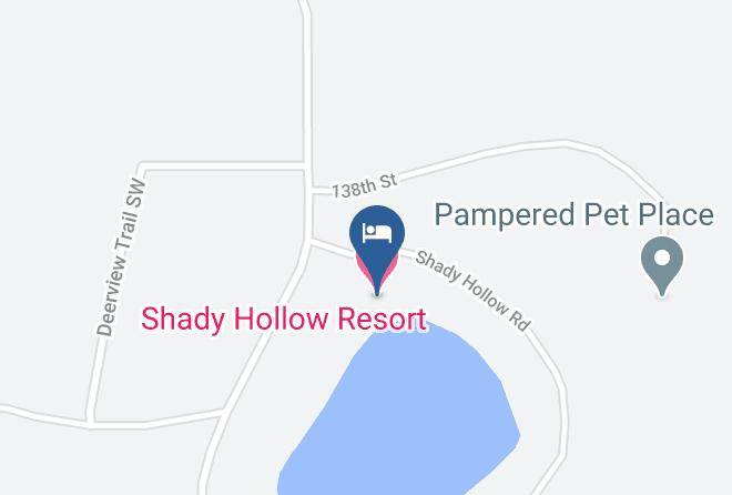Shady Hollow Resort Map