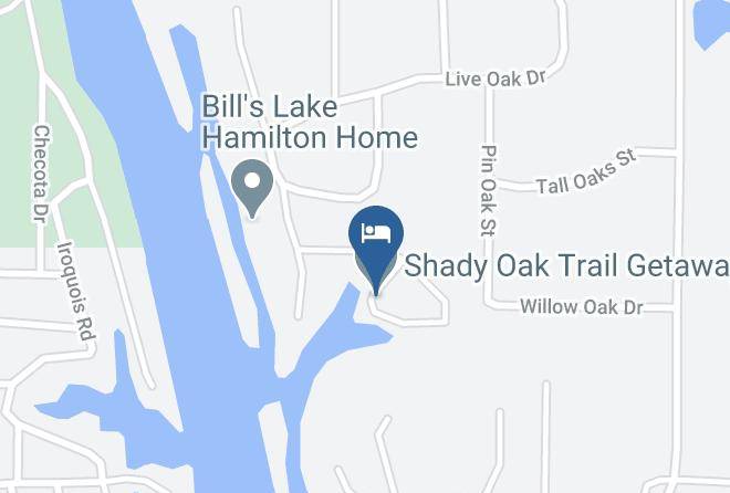 Garland - Shady Oak Trail Getaway Maps