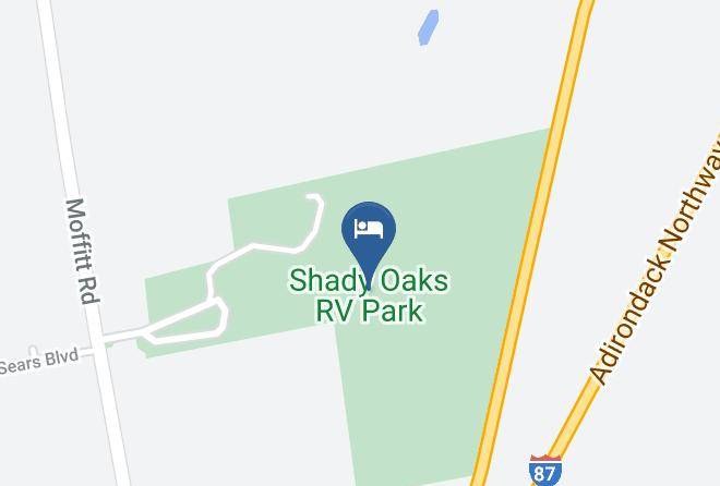 Clinton - Shady Oaks Rv Park Maps