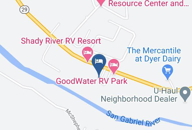 Williamson - Shady River Rv Resort Maps