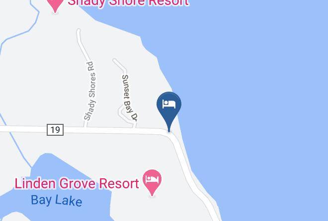 Itasca - Shady Shore Resort Maps