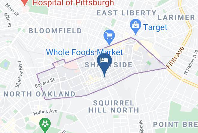 Allegheny - Shadyside Inn All Suites Hotel Building N Maps