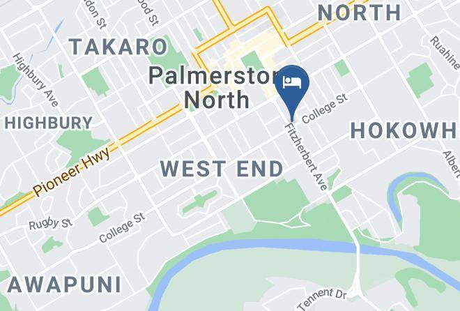 Palmerston North - Shadzz Motel Palmerston North Maps