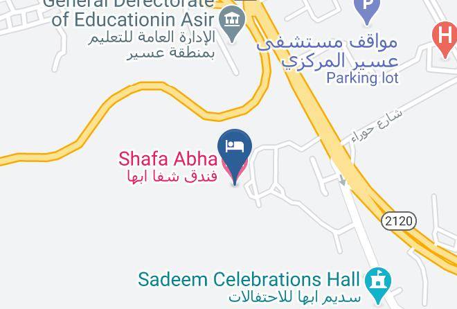 Abha - Shafa Abha Hotel Maps