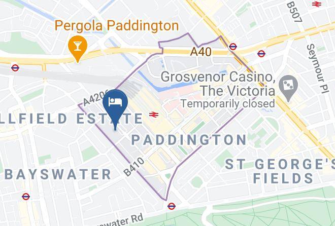 London - Shaftesbury Premier London Hyde Park Hotel Maps