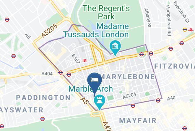 London - Marble Arch Suites Maps