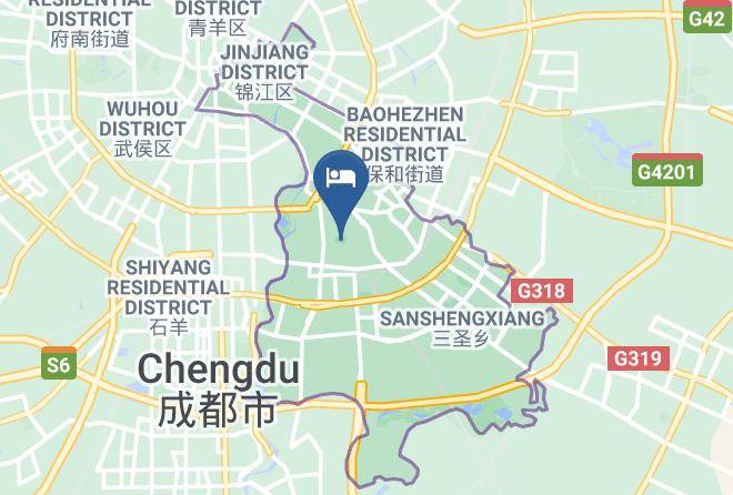 Chengdu - Shahe Meijing Hotel Maps