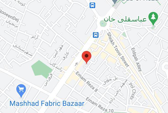 Birjand - Shahriyar Hotel Maps
