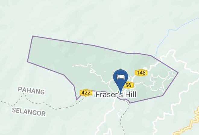 Raub - Shahzan Inn Fraser's Hill Maps