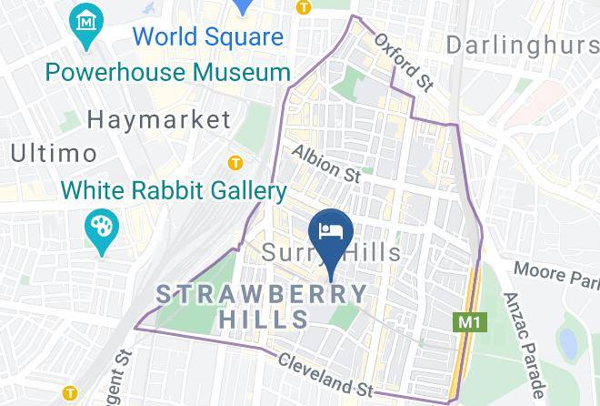 Sydney - Shakespeare Hotel Maps