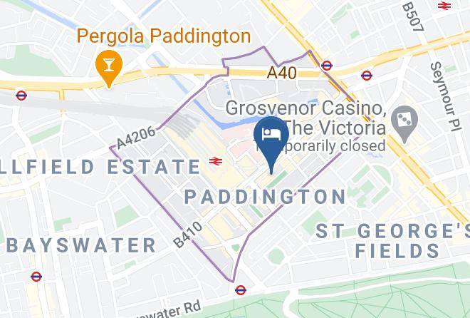 London - Shakespeare Hotel London Paddington Maps