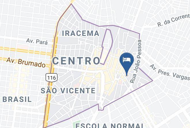 Vitoria Daquista - Shalako Hotel Maps
