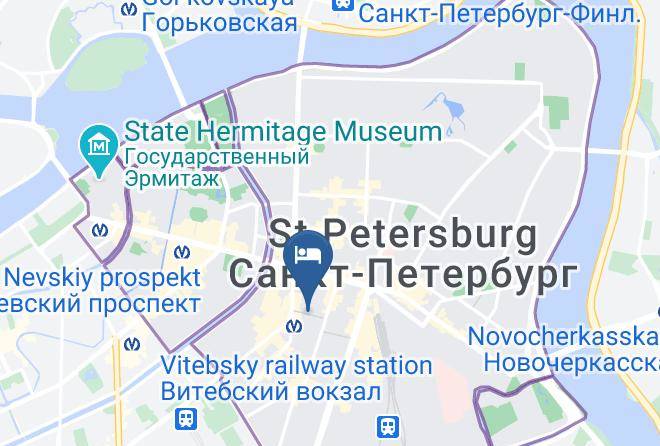 Saint Petersburg - Shale De Provans Kolokol'naya Maps