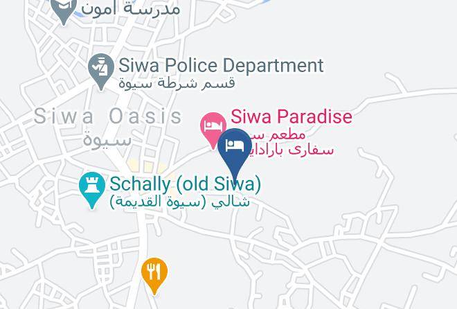 Siwa Oasis - Shali Lodge Maps