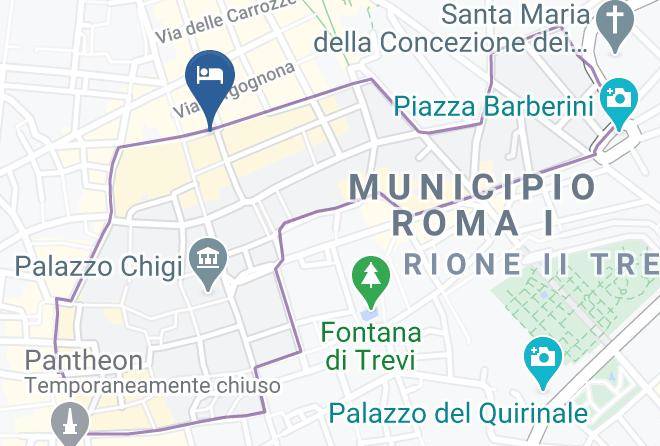 Rome - Shali Luxury Suite Spagna Maps