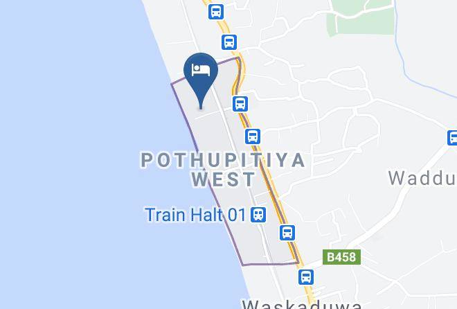 Colombo - Shalimar Beach Resort Maps