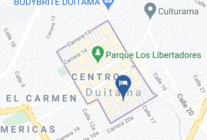 Duitama - Shalom Hotel Maps