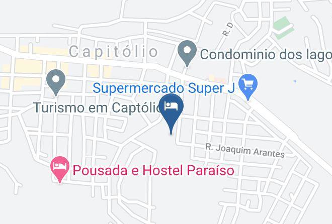 Capitolio - Shalom Pousada Capitolio Maps