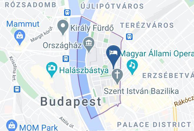 Budapest 5 Kerulet - Shalom Szalloda Zrt Maps