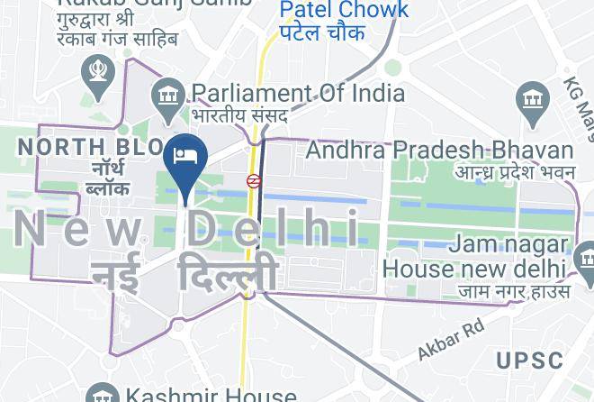 New Delhi - Hotel Salt Maps