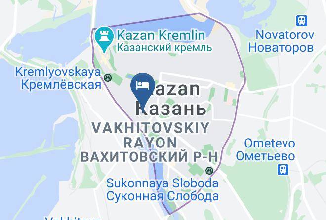 Kazan - Shalyapin Palace Hotel Maps