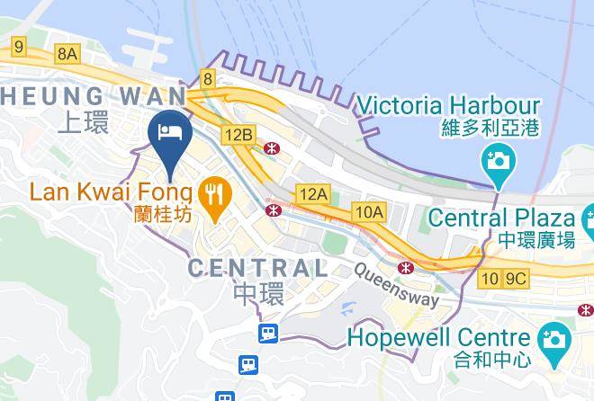 Central Western District - Shama Central Hong Kong Maps