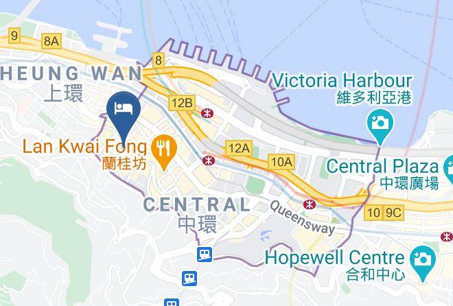 Shama Hollywood Hong Kong Map