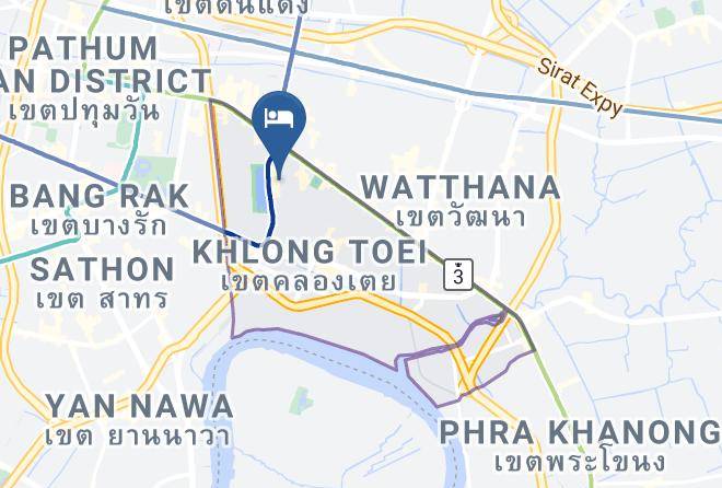 Khlong Toei District - Shama Lakeview Asoke Bangkok Maps