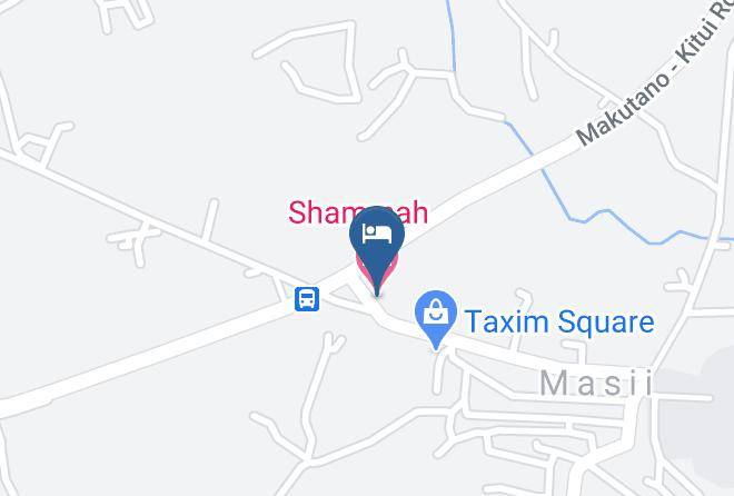 Machakos - Shammah Hotel Maps