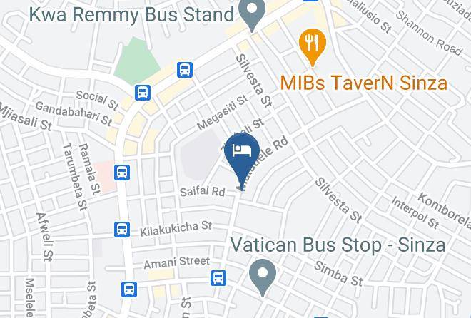 Kinondoni - Shamool Hotel Maps