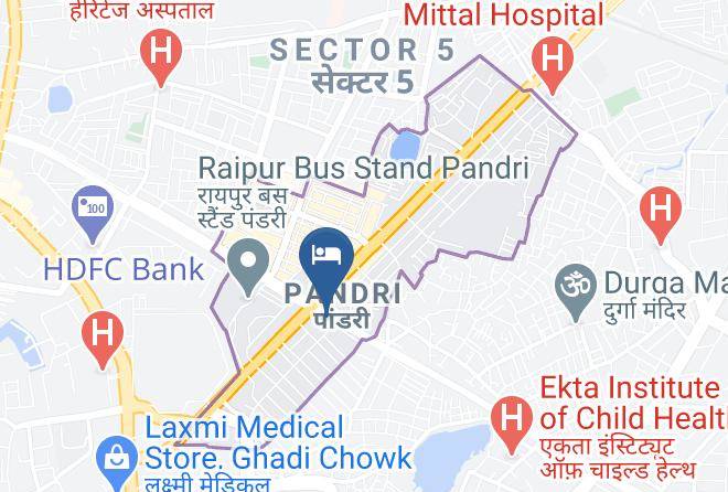 Raipur - Shamrock Blue Maps