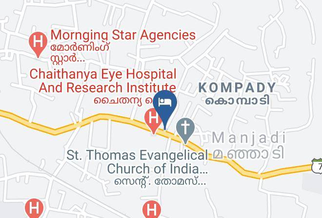 Thiruvalla - Shamrock Homestay Maps