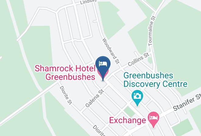 Bridgetown Greenbushes - Shamrock Hotel Greenbushes Maps