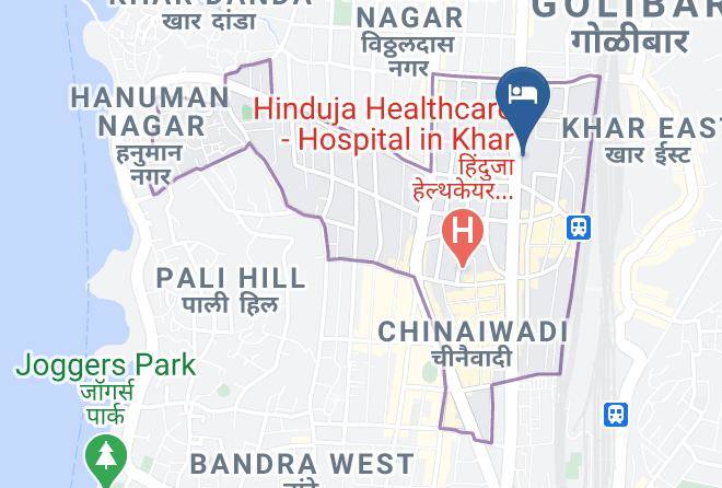 Mumbai - Shamrock Hotel Maps