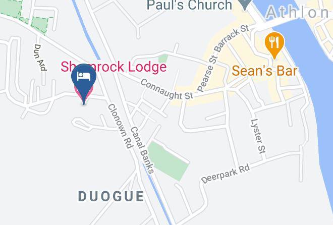 Shamrock Lodge Hotel Map