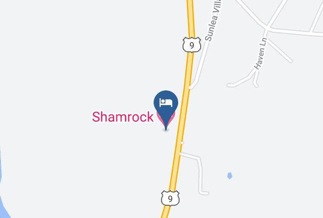 Clinton - Shamrock Motel Maps