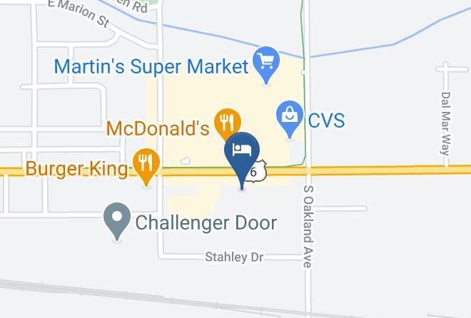 Elkhart - Shamrock Motel Nappanee Maps