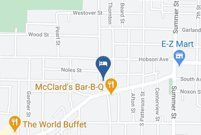 Garland - Shamrock Motel Hot Springs Maps