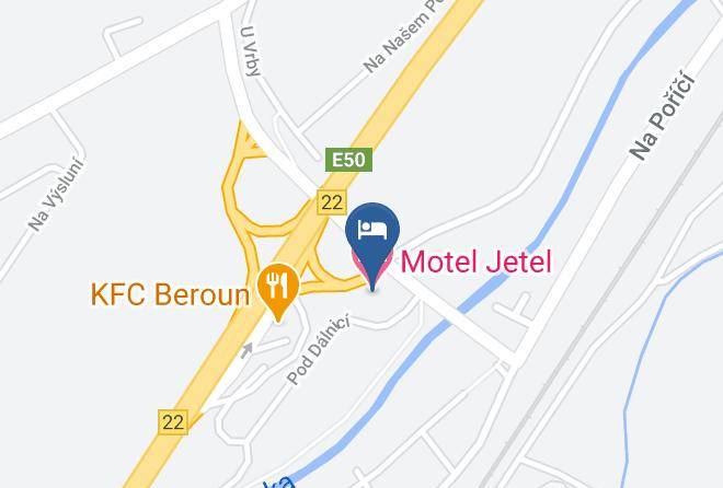 Beroun - Shamrock Motel Maps