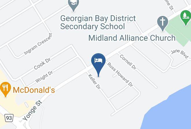 Simcoe - Shamrock Motel Maps