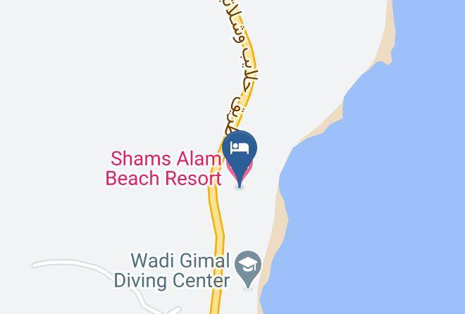 Shams Alam Beach Resort Map