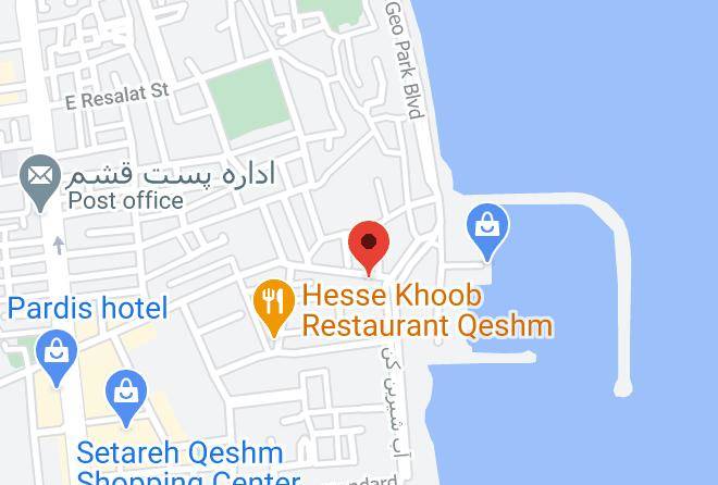 Bandar Abbas - Shams Hotel Maps