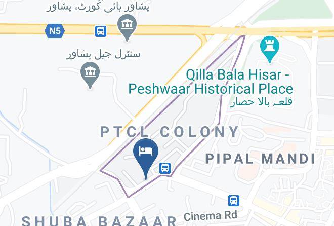 Peshawar - Shan Hotel Maps