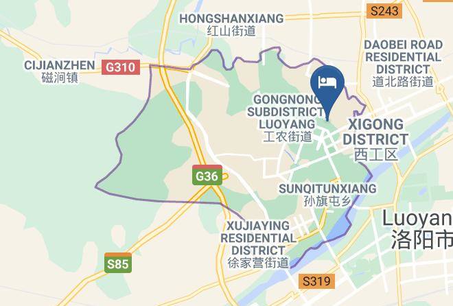 Luoyang - Shan Zha Shu Hotel Maps