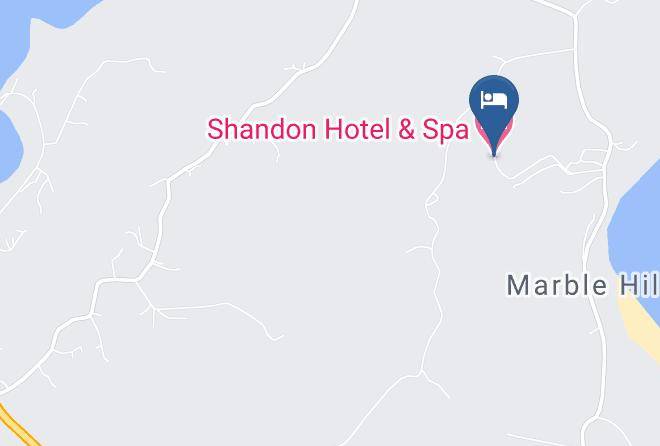 Shandon Hotel & Spa Map