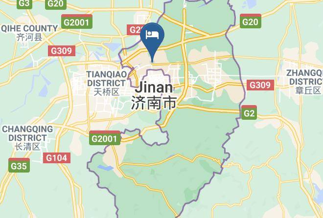 Ji Nan - Shandong Hongteng International Hotel Maps
