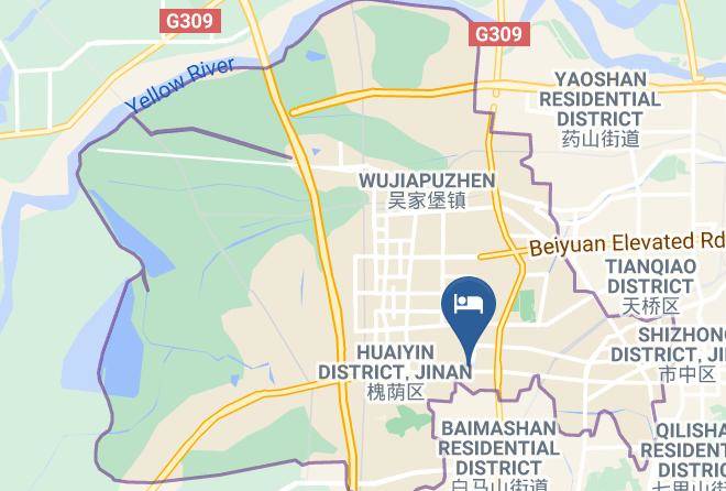 Ji Nan - Shandong Quanxi Hotel Maps